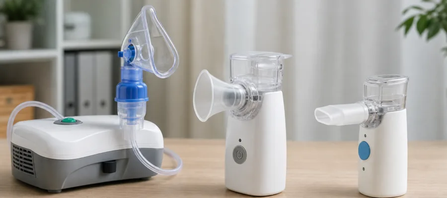 Inhalator-Arten im Vergleich: Vernebler, Kompressor und Mesh