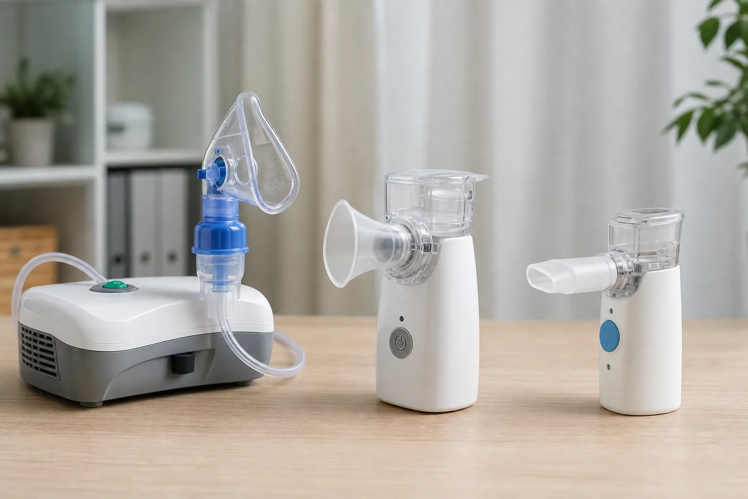 Inhalator-Arten im Vergleich: Vernebler, Kompressor und Mesh