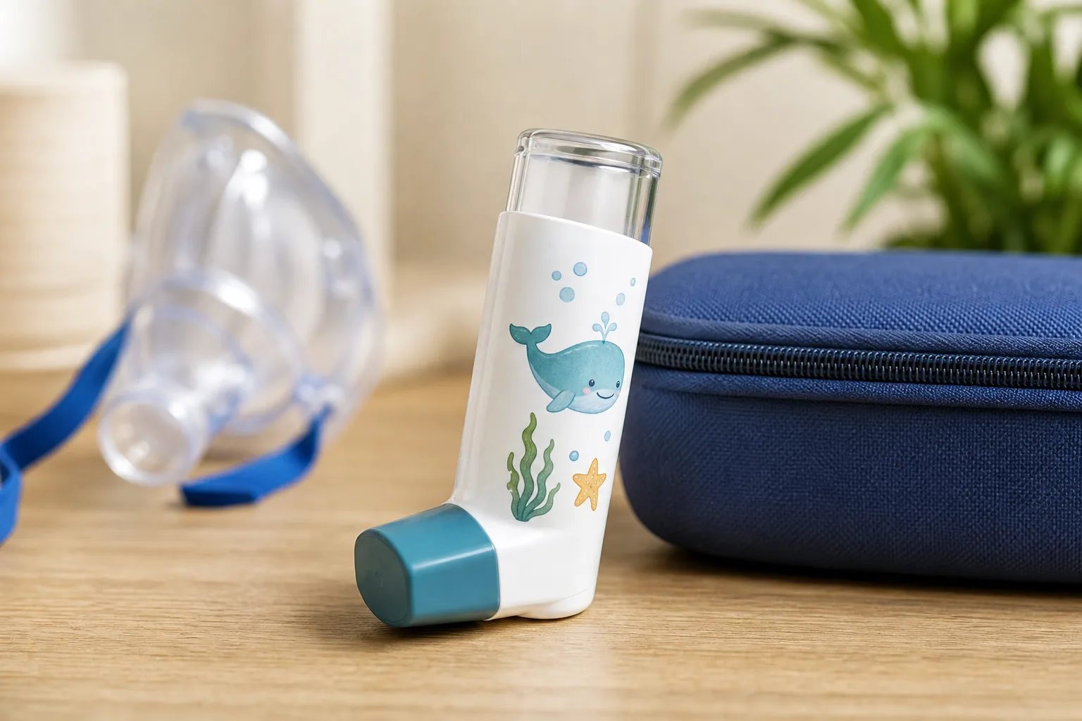 Inhalator personalisieren mit Namen und Motiven